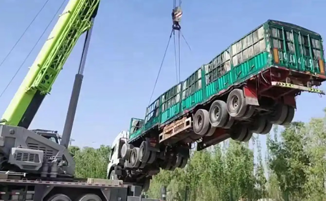 肇州道路脱困救援案例